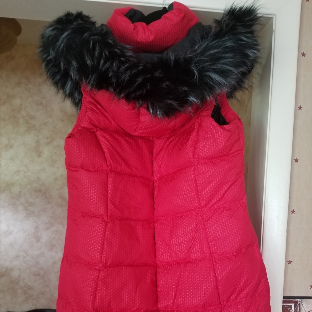 Women’s North Face parka vest